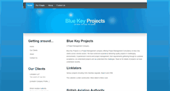 Desktop Screenshot of bluekeyprojects.co.uk